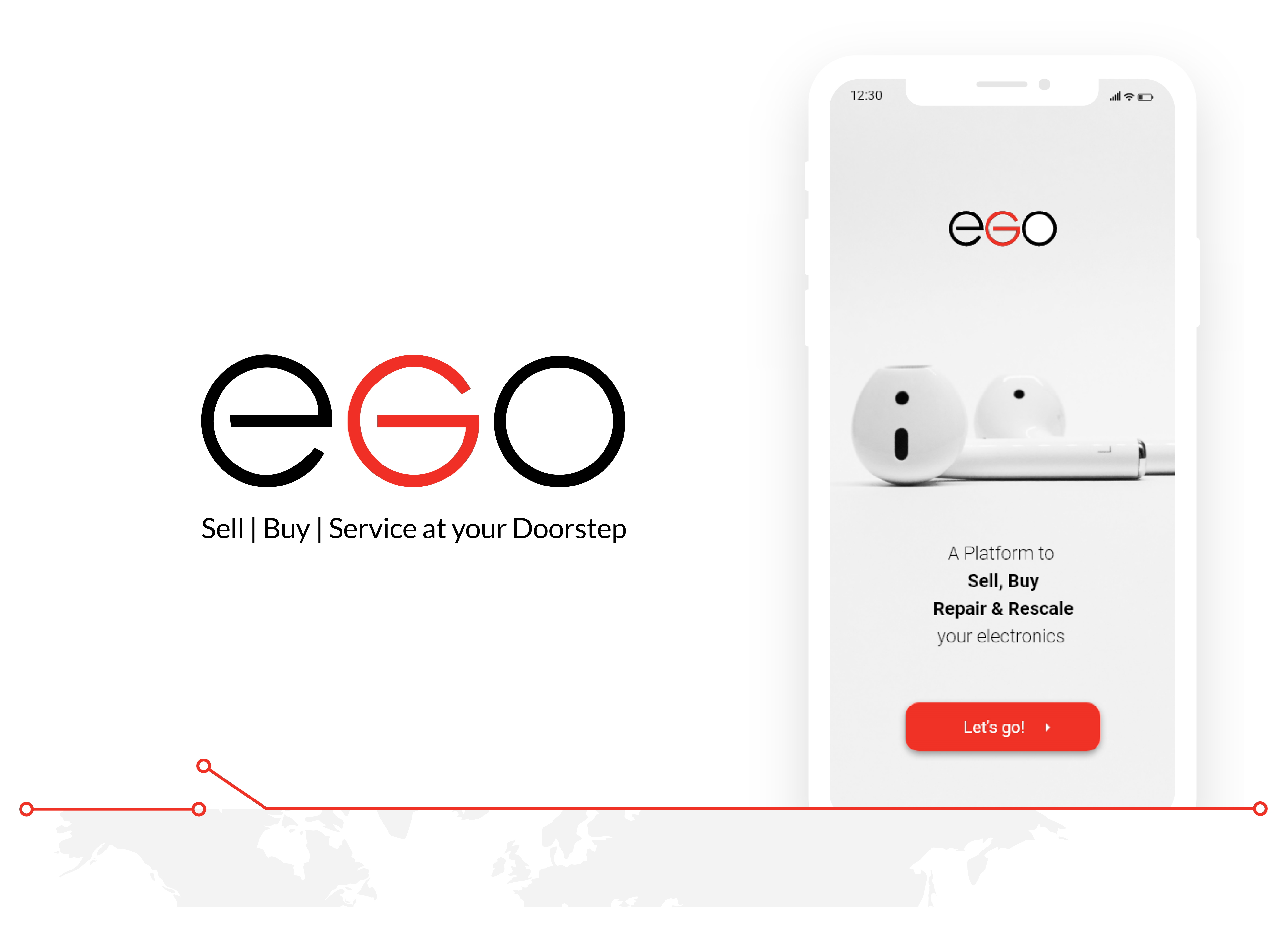 EGO online electronics marketplace - UX