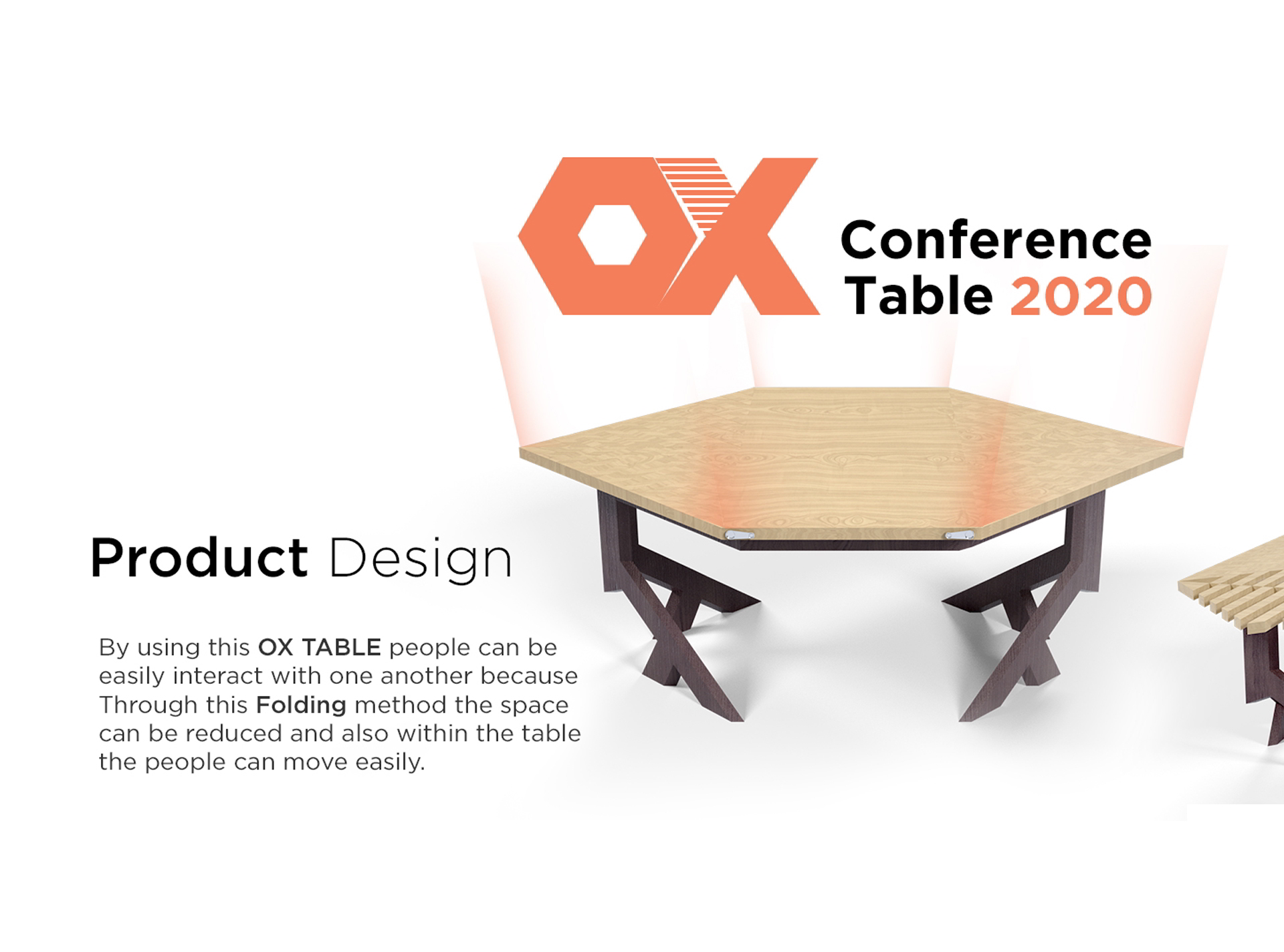 OX conference table - Product design